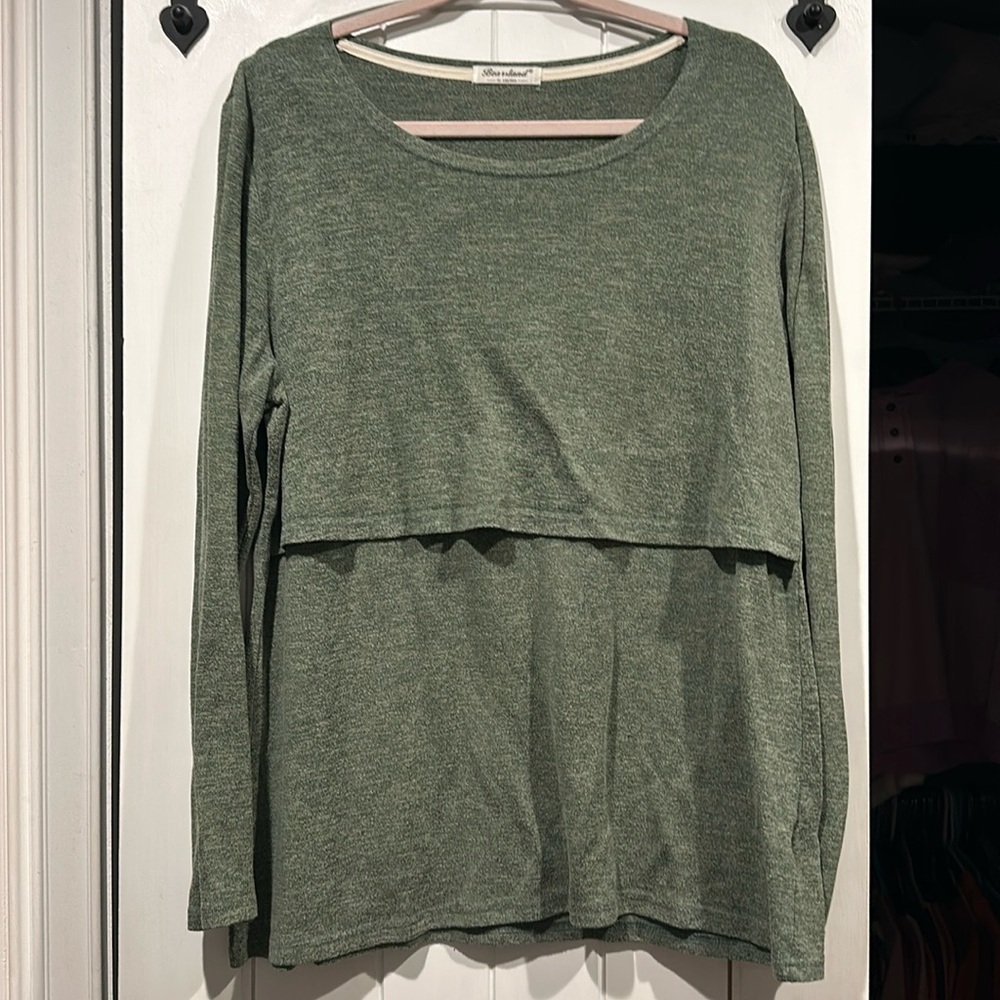 ✨LOT OF 2 ✨
Bearsland Nursing long sleeve shirts *Size XL*
